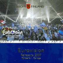 BU set Finland 2007 III Eurovisie songfestival